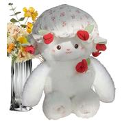 Générique Peluche di agnello per bambini, 30 centimetri, dolce decorazione per la cameretta del bambino, dolce e dolce | agnello in peluche giocattolo animale, per bambini e ragazze, ragazzi e donne