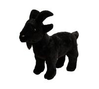 Générique Peluche di capra in Peluche - Statuetta Animale Dolce, Giocattolo Realistico Creatura Farm | Regalo educativo per la Collezione per e gli Adulti Decorazione della Sala dei Giochi per