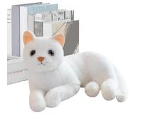 Générique Peluche gatto - 30 cm decorazione della camera da morbida e carina | Doudou gatto ragazza e gattini - per ragazzi e ragazze, decorazione per casa, soggiorno, camera da , divano