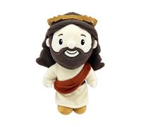 Générique Peluche Gesù - in tessuto morbido 28 cm, religioso in peluche per bambini e compagni di preghiera dolce | Decorazione sacra per regalo di nascita battesimo scuola domenicale