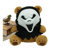 Générique Peluche Orso di Halloween Decorazione Casa Giocattolo stagionale | Orso che indossa una maschera spaventosa, dolce per adulti appartamento soggiorno camera da letto ufficio divano angolo festa