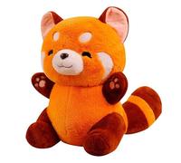 Générique Peluche Panda Roux 23 cm - Red Panda Plush Kawaii, Animale di peluche Panda, Bambola di peluche e cuscino, per ragazze, ragazzi e bambini