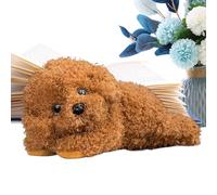 Générique Peluche per cani - Giocattoli di peluche Golden Retriever morbidi e | Bambole animali e dolci realistiche | Giocattolo in peluche per cani | per fidanzata uomini donne G