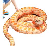 Générique Peluche Serpente Peluche Giocattolo Serpente Morbido Cotone Serpente per Ragazzi Snake Coccola 43,31 Pollice Stimola L'immaginazione Coz Compagno Di, 50 G,