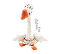 Générique Peluche - Statuetta ricaricabile da 34 cm che danza, canta e registra | Peluche per idea regalo di compleanno, decorazione camera da , divano, auto