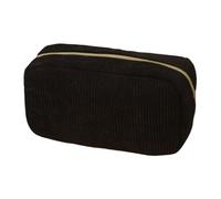 Générique Pencil Bag - Astuccio scolastico in cordoncino - chiusura morbida con zip con righello organizzatore multifunzione per adolescenti adulti scuola elementare college, Nero , Se référer au