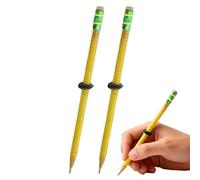 Générique Pencil with Nut | 2 Pezzi Writing Tool Focus Aid | Silent Sensory Pencils - for Students Kids Adults School Classroom Library Office Meeting Room