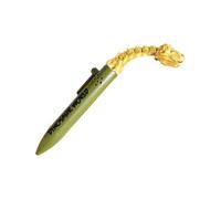 Générique Penna a inchiostro gel, accessorio per scrivere, ripieno e scherzo, penna a tema dinosauro per scrittura, per adolescenti insegnanti, studenti di 5 anni e più diario Scrapbooking