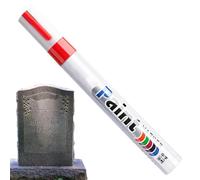 Générique Pennarelli per pittura per metallo, a lunga durata, potente - Marcatori per restauro di pietre memoriali, per marmo, granito, monumenti, cimitero, restauro e riparazione