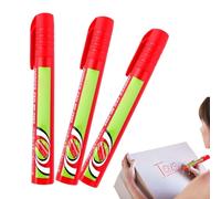 Générique Pennarelli per pittura per metallo, pennarello ad asciugatura rapida resistente all'acqua, 3 pezzi, marcatori per lavagna di visualizzazione - Vetro legno tela ceramica tessuto pietra