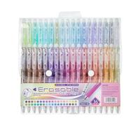 Générique Penne Cancellabili | 36 Colori Penna A Inchiostro Gel Flusso Fluido | Per Il Disegno Forniture Per La Scuola
