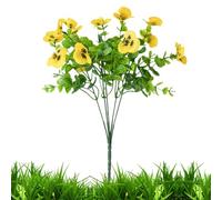 Générique Pensieri artificiali | Fiori artificiali resistenti alle intemperie,Realistici per decorazione floreale per interni ed esterni, idee per fioriere e cortili