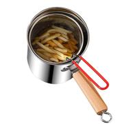 Générique Pentola per friggitrice con cestello | Vaso per friggitrice Tempura con cestino per colino | Friggitrice per le di pollo, Frutti di mare per friggere, cucina fritta francese