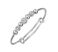 Générique Per Braccialetto elastico Messaggi Ciondoli Anelli Bracciale Suitable As A Birthday For Your Gioielli Larghezza Regalo 8 Anelli, Taglia unica, Metallo, Nessuna pietra preziosa