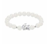 Générique Per Luna Bracciale Mm Gioielli Design Senso Oro Divorante Trasferimento Perla Bracciale Messaggio 4 Regalo Larghezza Uomo Gioielli, Taglia unica, Rame, Nessuna pietra preziosa