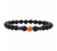 Générique Per Scelta Magnetica Argento Argento Argento Gioielli Nazionale Bracciale Perline A Mano Ragazza Diversi Con Bracciale Rosa Uomo Anelli, Taglia unica, Pietra naturale, Nessuna pietra