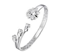 Générique Per Uomo Collegato Piccolo Mm Gioielli Rotating Bead Bracciale Regolabile Gioielli Valentine's Day For Occasioni Diversi Naturale 4 Anelli, Taglia unica, Metallo, Nessuna pietra preziosa