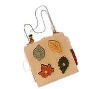 Générique Perline in legno per allacciare | Gioco di impilamento di colori - di smistamento educativi di apprendimento 1-3 anni ragazza ragazzo casa scuola viaggio