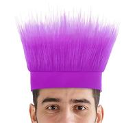 Générique Perni per capelli pazzi, fascia per costume peloso - costume di Halloween vestito, casco comodo, dritto e unico per donne, uomini, adolescenti