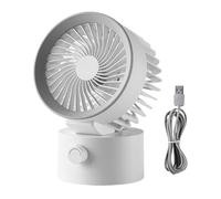 Générique Personal Fan - Small Fan | Powerful Portable USB Desktop Small Quiet Fan For Classmates, Desk, Children, Ufficio, Summer, USB Powered Compact Lightweight Personal Cooling Device