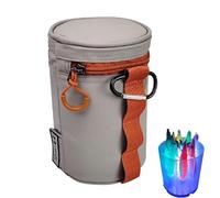Générique Pesca Tackle Bag with Integrated Lure Light | Premium Outdoor Fishing Organizer for All Fishing Activities | Perfect for Night Fishing, Ice Fishing, and Weekend Getaways, grigio, Se référer
