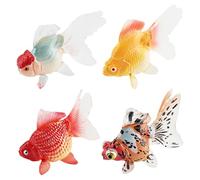 Générique Pesce Artificiale Nuotatore | Giocattoli Pesci Realistici Colorati,Animale da Bacino per Adolescenti Famiglia - Decorazione per Stagni e Acquari
