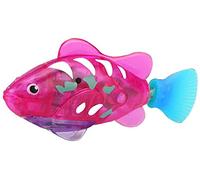 générique Pesce Robot Nuoto, Attivato in acqua Giocattolo Elettronica Magica Regalo Bambino Bambino, Mini Pesce Robot Realistico, Pesce a Pile di AcquaDesign estetico