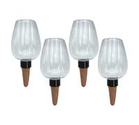 Générique Pianta Globi, Automatic Irrigation Spikes Self Planter Inserti Set di 4, Trasparente Slow Release Device, Easy Fill Plant Care Tool, Gardening Accessory Category