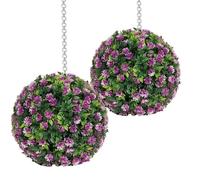 Générique Piante da esterno, Artificiale Topiary Balls Outdoors, Decorative Piante da Esterno Artificiale, Appeso Boxwood Imitazione Pianta Simulazione Clone Pianta Indoor Outside for Home