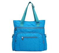 Générique Piccole Mano Per Le Donne Tracolla In Pelle a mano per le donne Borsa Tote per le signore Portafoglio Incollare Sul Telefono, azzurro, Taglia unica