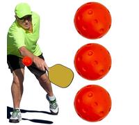 Générique Pickleball Balls - Indoor Silent Practice Set, Soft Hollow Training Ball Pack with 74mm Low Noise Bounce Controlled Drill Performance Feature, Consistent Design, Ideal for Gym Yard Warm Up