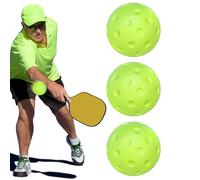 Générique Pickleball Balls - Indoor Silent Practice Set, Soft Hollow Training Ball Pack with 74mm Low Noise Bounce Controlled Drill Performance Feature, Consistent Design, Ideal for Gym Yard Warm Up