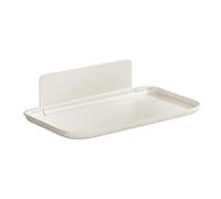 Générique Pieghevole Wall Shelf, Bedside Floating Rack, Compact Storage Panel, Space Saving Foldable Board, Versatile Organizer per vestiti, Towels, Coats in Bedroom Oro Bathroom 11,02 x 6,3 x 2,95