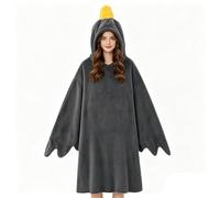 Générique Pigiama per | Costume da sonno caldo e - Plaid con cappuccio a forma di | per adulti, donne e ora del tramonto campeggio viaggi dormitorio e festa