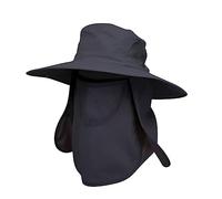 Générique Pile Cappello da Sole Rimovibile Cappello da Pesca Estate Cappello da Sole all'aperto Bambino Inverno, Le Noir, Taglia Unica