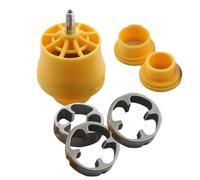 Générique Pipe Thread Round Die Set | 6 pezzi in PVC Thread Maker Tool | Plumbing Tool Thread Maker Tool | Plumbing Manual Hand Tool Pipe Threader Kit Convenient Accurate Crafting for Home