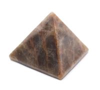 Générique Piramide in microclina da 260 grammi e 70 millimetri, minerale microclina del Madagascar, naturale e autentica, edizione esclusiva, pietra ornamentale, pietra di conoscenza