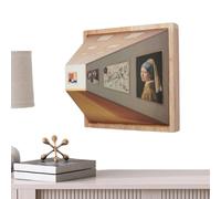 Générique Pittura a LED Wall Art - No Punch Parete Immagine Cramma di atmosfera Luce, 3 modalità Lampada di atmosfera per le camere da letto per