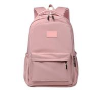 Générique Plain Backpack, Travel Backpack, Large Capacity Waterproof Laptop Bag, Endurable Materials, Practical Present 18,11 x 12,6 x 6,3 Inches for Luggage, Men & Teens, Hiking Use, Rosa, Se référer