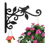 Générique Plant Hangers Outdoor, Retro Iron Flower Basket Stand