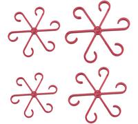 Générique Plant Stem Support - Stem Holders for Plants, 4 clip per piante, Alocasia Monstera Leaf Supporti, Garden Vine Fixing Clips for Supporting Plants Vine Alocasia Monstera Healthier