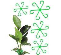 Générique Plant Support Clips - Stem Holder for Climbing Vine Support with 4pcs Set | Durable Reusable Design for Indoor Outdoor Garden Wall Training Upright Growth