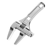 Générique Plumbing Wrench - Alluminio Lega Pipe Wrench | Multifunzionale Heavy Duty Spanner, portatile Adjustable Anti-Slip Tool per Washroom Home Plumbing House Shower Head Pipe Sink