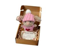 Générique Plush Bunny Doll - Portable Hugging Companion, simpatico giocattolo morbido | Kids Gift for Girls Birthday Christmas Easter Valentines, Indoor Desk Sofa, Peluche Stuffed Animal for Comfort