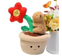 Générique Plush Capybara - Hugging Figure Decor, Large Size with Planter Shape, Soft Velvet Fabric, Adorable Stuffed Animal, for Adults Easter Graduation and Birthday Girls Kids Bedroom Aesthetic