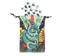 Générique Pochette per tarocchi | Portaoggetti Tarocchi e Portadadi | Divinazione Organizzatore per Gioielli Cristalli Ninnoli | Gioco Principianti Adulti Appassionati Divinazione