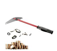 Générique Poker Chip Rake - Retractable Stick Pusher | Collector, Metal Supplies, Chips Harrow Portable Dice Putter Stick, Easy Use Card Game Accessories for Tables