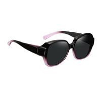 Générique Polarized Fit Over Glasses Sunglasses | Fitover Wrap Around Eyewear For Men Women | UV Protection Square Shades For Driving and Other Purpose, e, Se référer au descriptif