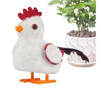 Générique Pollo Camminando Giocattolo - Peluche interattivo con canto e movimento | Gioco sensoriale educativo per compleanno e regali festivi