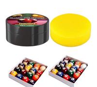 Générique Pool Ball Wax - Shine Restorer for Players Use | ABS Blend with Long Lasting, Compact 130g Size, Enhancer, Easy Application for Men Women Beginners Professionals Stick